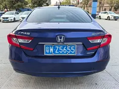 2018 Honda Accord Hybrid 2.0L V, синий — фото 4