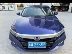 2018 Honda Accord Hybrid 2.0L V, синий — фото 5