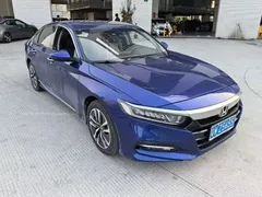 2018 Honda Accord Hybrid 2.0L V, синий — фото 6