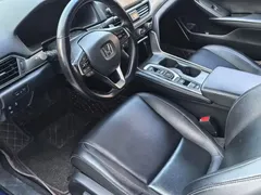 2018 Honda Accord Hybrid 2.0L V, синий — фото 7
