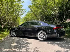2022 Audi A7L A7 L 55 TFSI quattro S-line, чёрный — фото 2