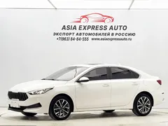 2021 Kia K3 1.5L CVT Fashion, белый — фото 1