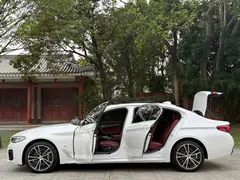 2022 BMW 5 Series 5 530Li M, белый — фото 14
