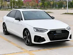 2022 Audi A4L 45 TFSI quattro, белый — фото 3