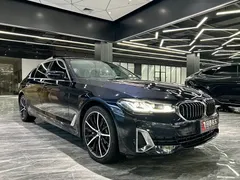 2021 BMW 5 Series 530Li, чёрный — фото 3
