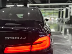 2021 BMW 5 Series 530Li, чёрный — фото 45