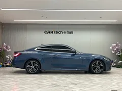2022 BMW 4 Series 4 425i M, синий — фото 4