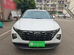 2021 Hyundai Tucson 1.5T DCT GLX Elite, белый — фото 3