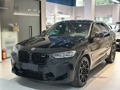2022 BMW X4 M, чёрный — фото 1