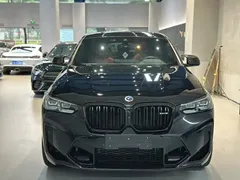 2022 BMW X4 M, чёрный — фото 2