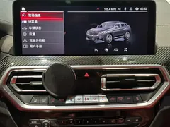 2022 BMW X4 M, чёрный — фото 3