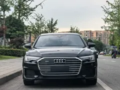 2022 Audi A6L 45 TFSI quattro Select Sport, чёрный — фото 2