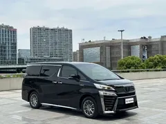 2023 Toyota Vellfire Hybrid 2.5L HV Ultimate, чёрный — фото 3