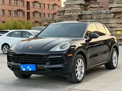 2022 Porsche Cayenne Coupe 3.0T Platinum, чёрный — фото 1
