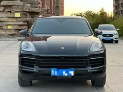 2022 Porsche Cayenne Coupe 3.0T Platinum, чёрный — фото 2