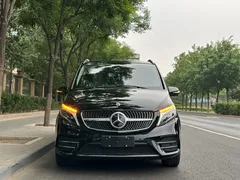 2021 Mercedes-Benz V-Class V 260 L Luxury, чёрный — фото 2