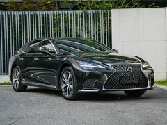 2021 Lexus LS 500h, чёрный — фото 3