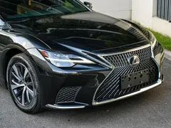 2021 Lexus LS 500h, чёрный — фото 9