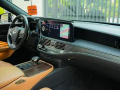 2021 Lexus LS 500h, чёрный — фото 11