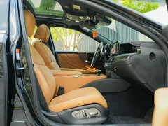2021 Lexus LS 500h, чёрный — фото 12