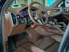 2021 Porsche Cayenne 3.0T AT, синий — фото 3