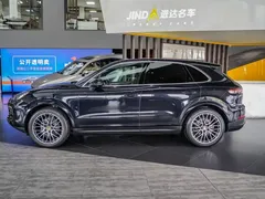 2021 Porsche Cayenne 3.0T AT, синий — фото 7