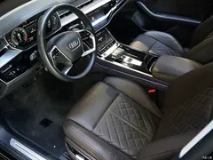 2022 Audi A8 A8L 50 TFSI quattro comfort collection, чёрный — фото 7