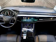 2022 Audi A8 A8L 50 TFSI quattro comfort collection, чёрный — фото 12
