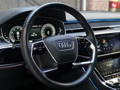 2022 Audi A8 A8L 50 TFSI quattro comfort collection, чёрный — фото 19
