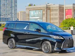 2020 Lexus LM 300h, чёрный — фото 2