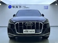 2022 Audi Q7 55 TFSI quattro S line sporty, чёрный — фото 3