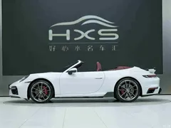 2023 Porsche 911 Carrera Cabriolet 3.0T, белый — фото 3