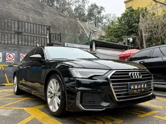 2022 Audi A6L 45 TFSI quattro, чёрный — фото 2