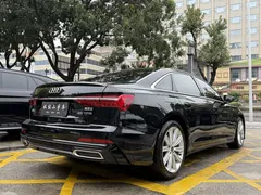 2022 Audi A6L 45 TFSI quattro, чёрный — фото 4