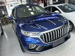 2022 Hongqi HS5 2.0T, синий — фото 4