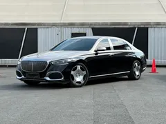 2021 Mercedes-Benz Maybach S-Class S 480 4MATIC, чёрный — фото 1