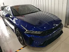 2020 Kia K5 270T CVVD Luxury, синий — фото 4