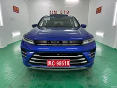 2022 Exeed Xingtu Chasing the Wind Riding the Wind and Waves 1.5T CVT Yufengxing, синий — фото 2