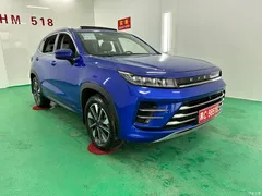2022 Exeed Xingtu Chasing the Wind Riding the Wind and Waves 1.5T CVT Yufengxing, синий — фото 3