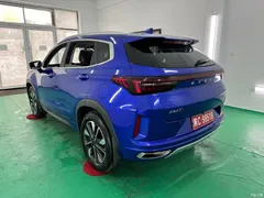 2022 Exeed Xingtu Chasing the Wind Riding the Wind and Waves 1.5T CVT Yufengxing, синий — фото 6
