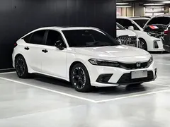 2023 Honda Civic HATCHBACK 240TURBO CVT, белый — фото 3
