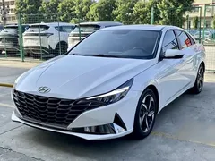 2022 Hyundai Elantra 1.5L CVT GLX Elite, белый — фото 1