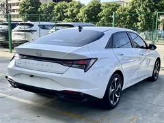 2022 Hyundai Elantra 1.5L CVT GLX Elite, белый — фото 22