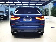 2021 BMW X3, синий — фото 5