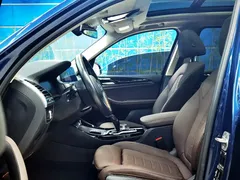 2021 BMW X3, синий — фото 7