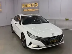 2022 Hyundai Elantra 1.5L CVT LUX Premium, белый — фото 2