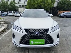 2020 Lexus RX 450h 4WD, белый — фото 3
