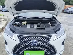 2020 Lexus RX 450h 4WD, белый — фото 20