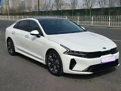 2020 Kia K5 380T GT-Line Premium, белый — фото 3