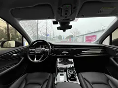2023 Audi Q7 55 TFSI quattro S line Ice Snow Sport Edition, чёрный — фото 12